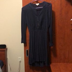 Navy blue dress